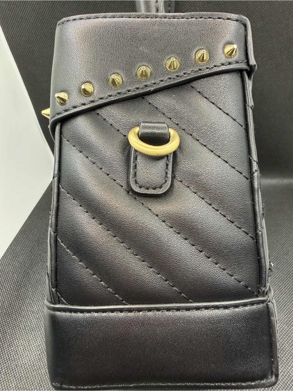 Sam Edelman Charlie Quilted Box Crossbody Purse - Picture 3 of 8